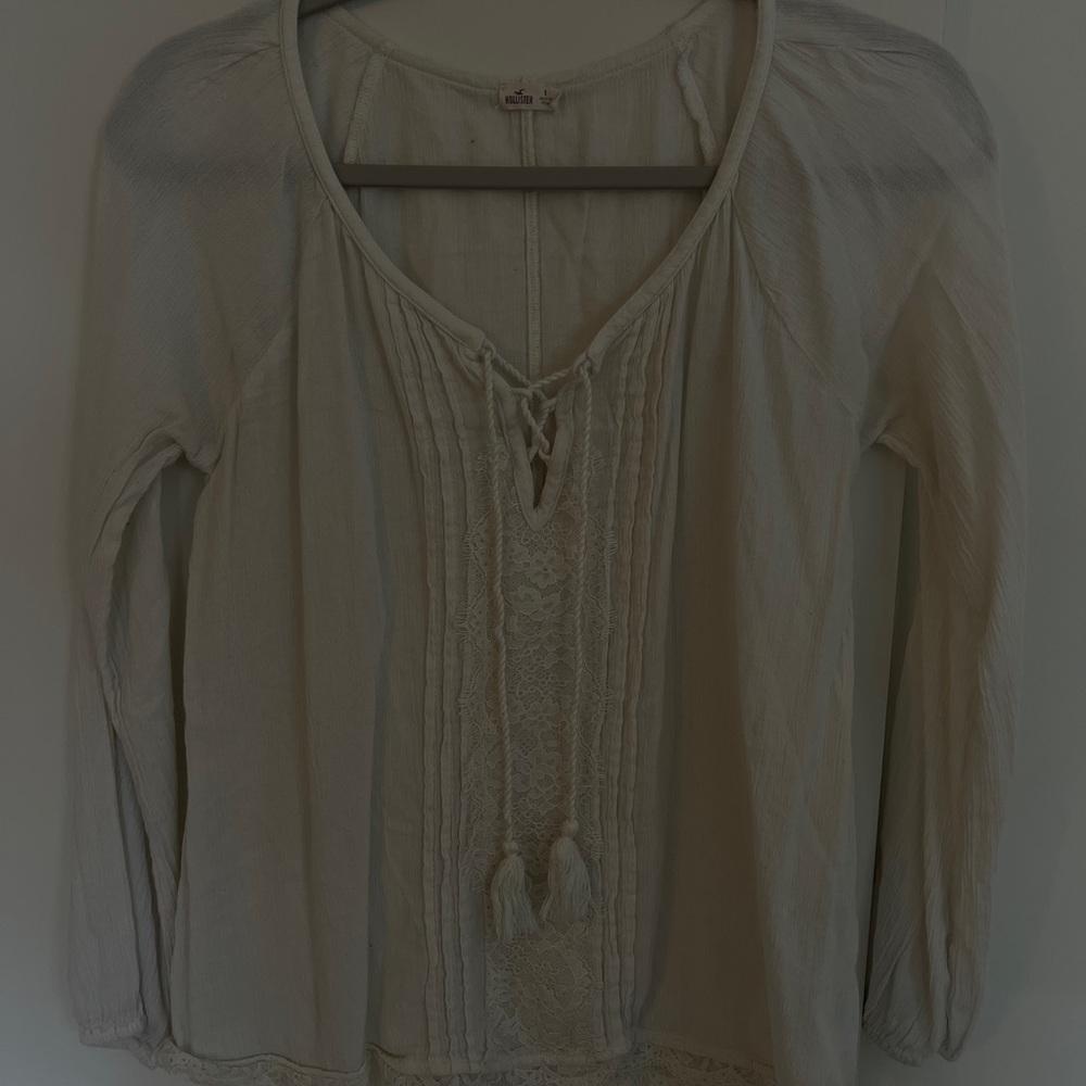Hollister Long Sleeve Blouse